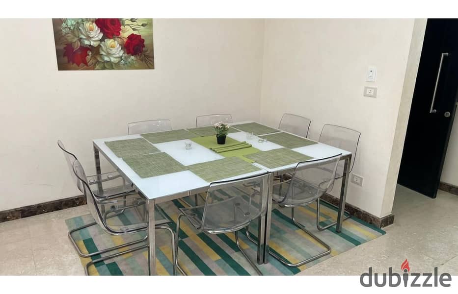 Apartment 187m garden fully furnished for rent in eastown sodic new cairo 13