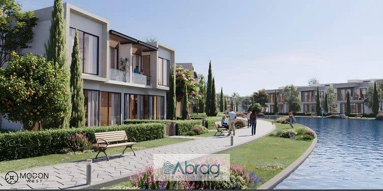 Twin house for sale in Villaggio Compound, Madinat October Company, Eastern Expansions, over 10 years 3