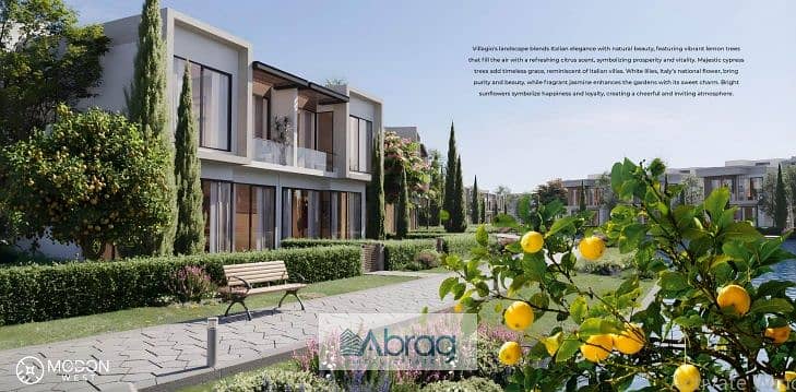 Twin house for sale in Villaggio Compound, Madinat October Company, Eastern Expansions, over 10 years 4