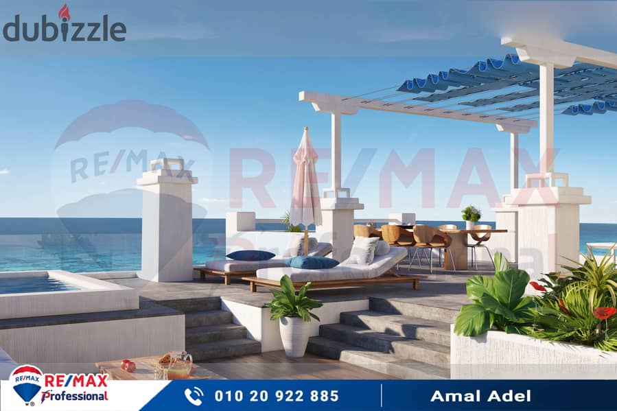 With only 10% down payment, own a villa with a direct sea view in the heart of Ras El Hekma 3