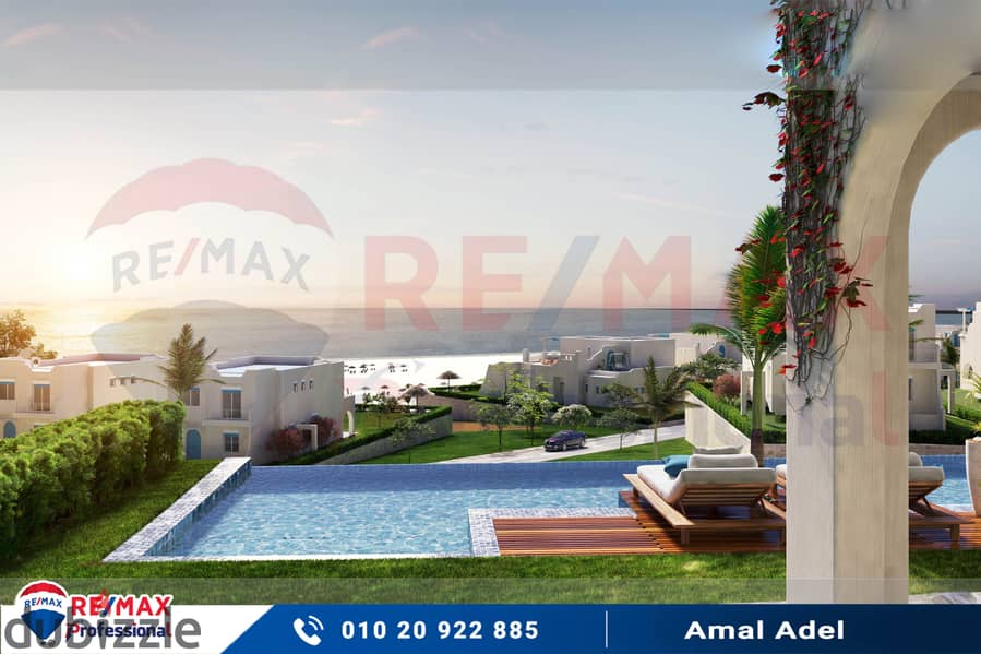 With only 10% down payment, own a villa with a direct sea view in the heart of Ras El Hekma 4