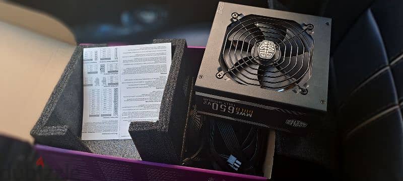 Cooler master MWE gold 650w v2 full modular - كولر ماستر 650 وات 2