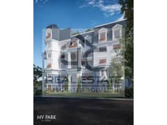 Duplex corner, 235 m ready to move bahry  lake view with down payment and installments in Mountain View Compound 0