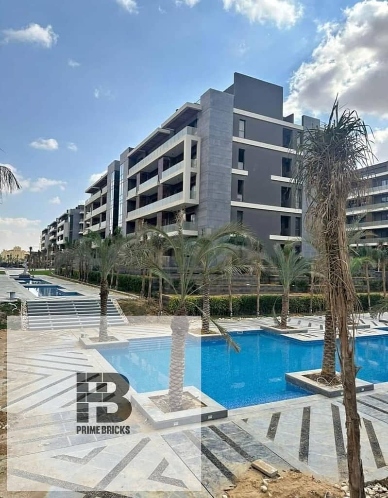 Garden Apartment for sale 166 sqm in La Vista El-Patio ORO in the Golden Square 4