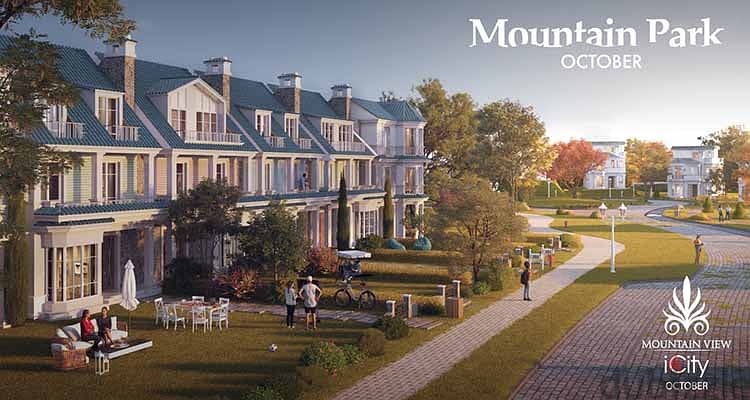 اقل مقدم اي فيلا موقع مميز مرحله كلوب بارك  Mountain View iCity Octobe 8