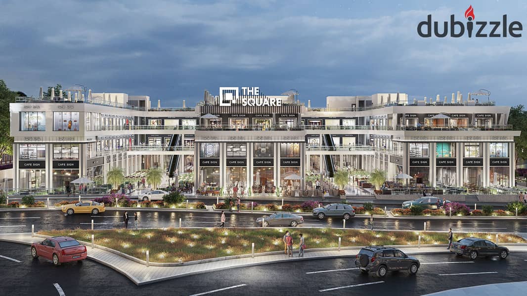 Invest with the strongest real estate developer in Shorouk, the company that owns Town Center Malls and Value Mall. A ground floor shop in The Square 2