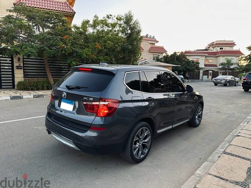 bmw x3 2017 3000cc فبريكه 4