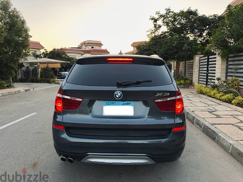 bmw x3 2017 3000cc فبريكه 5