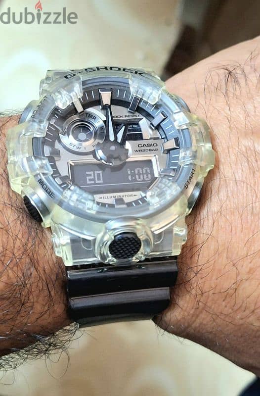 ساعة كاسيو  G-SHOCK لم تستخدم بالضمان والعلبة 1