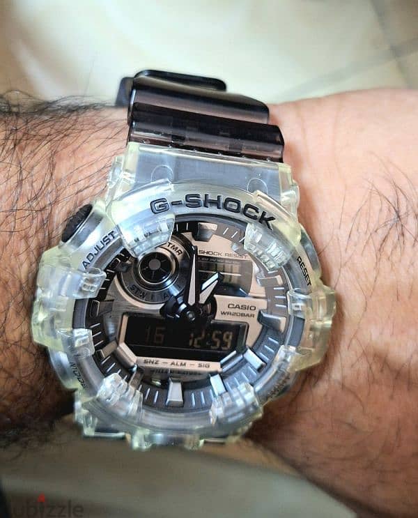 ساعة كاسيو  G-SHOCK لم تستخدم بالضمان والعلبة 2