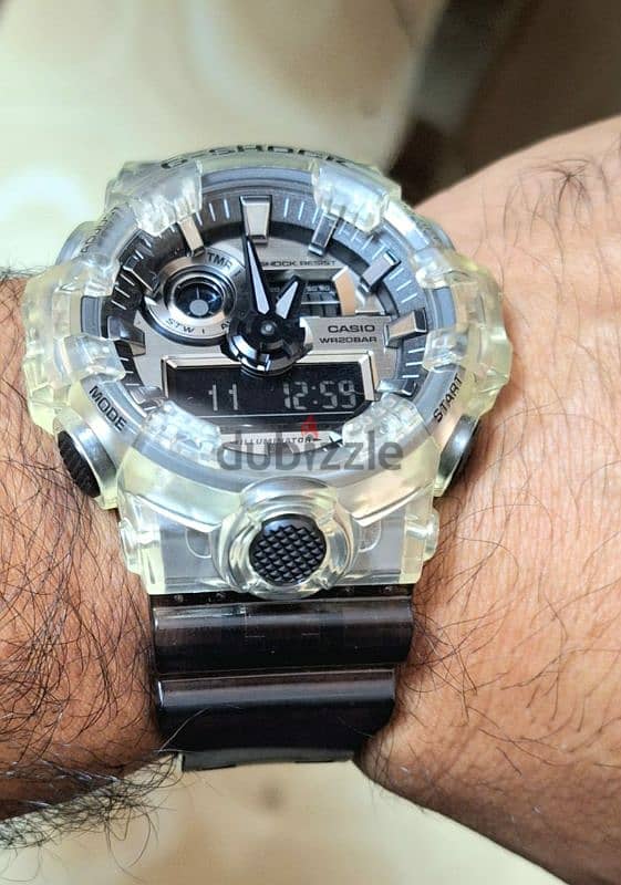 ساعة كاسيو  G-SHOCK لم تستخدم بالضمان والعلبة 3