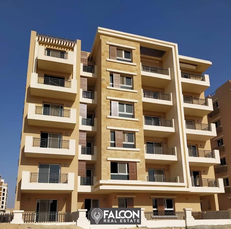 Apartment for sale, 129 meters, fantastic view on golf in Taj City, installments up to 8 years, a 42% cash discount, and cash installments over 6 year 0