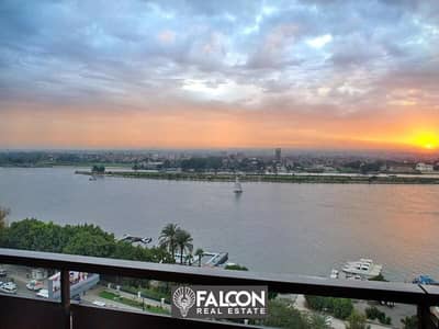 100% Nile View Hotel Furnished Luxury Studio With Heights Investment Return 44m For Sale In Reve Du Nil Maadi Next To Hilton