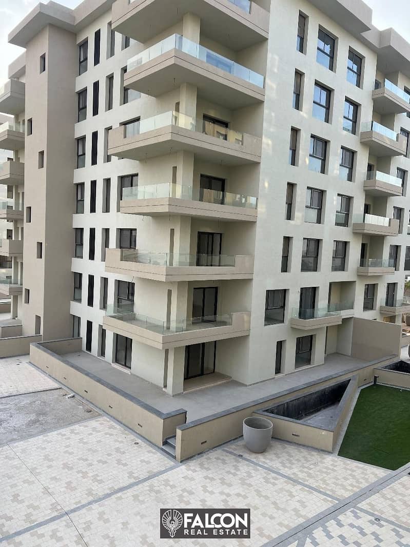 كمبوند البروج شقه للبيع 130م متشطبه بمقدم 450,000 وقسط 6 سنوات Alburouj Compound 2