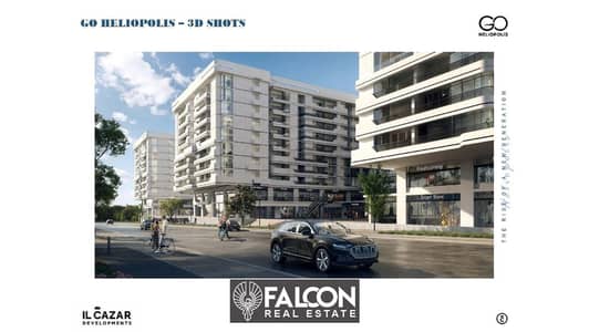 Shop for sale,76 m in 4-year installments, in Heliopolis on Nozha Road