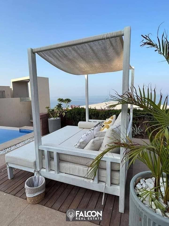 سكاي شاليه 115 م بدون مقدم و قسك 10 سنوات في المونت جلاله IL Monte Galala السخنه متشطب Sea View 7