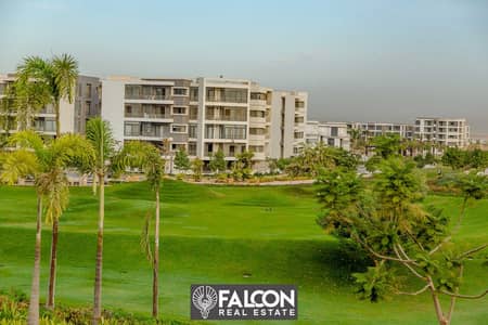 Apartment + garden for sale in the most distinguished compound next to Cairo Airport, directly on Suez Road and on Al-Thawra Street, TAJ CITY, in inst