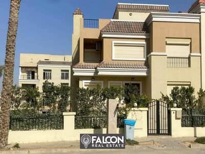 For sale, a villa for sale at the lowest price, close delivery, in front of Madinaty, in Sarai, New Cairo