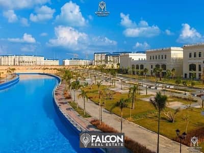 For immediate delivery, next to El Alamein Towers, a super deluxe finishing apartment in Bahri, with only a 15% down payment and installments over 12