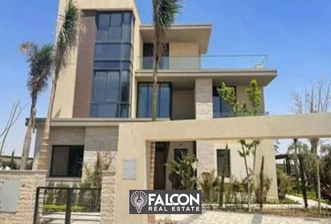 Separate villa, immediate receipt, for sale in Sodic Estates, Sheikh Zayed, with the best view in the project and a very distinctive location 4