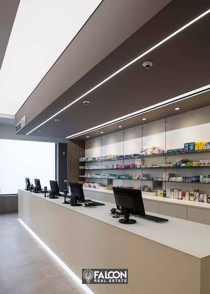 Pharmacy for sale, immediate delivery, very special location, directly next to City Stars Mall in Nasr City 2