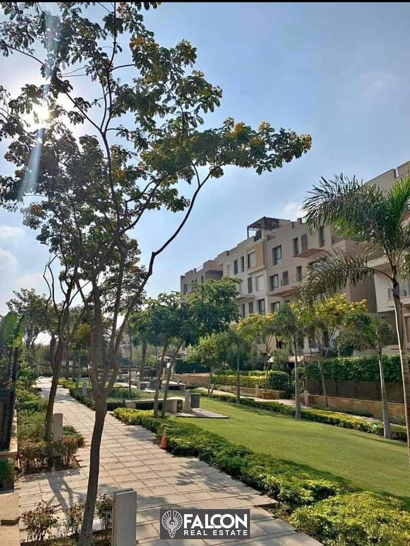 Apartment with a green view in El Shorouk - immediate delivery with interest-free payment over 6 years. 1