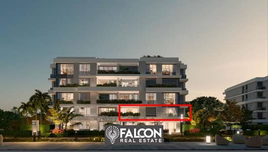 Without down payment, an apartment for sale in the heart of the Fifth Settlement, in installments, in a prime location in front of Al-Ahly Club