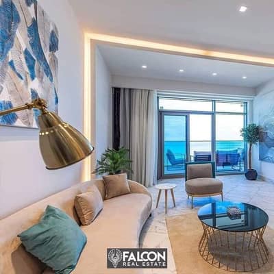 For sale, an apartment with a down payment of 580 thousand, immediate delivery, and fully finished in the Latin Quarter in El Alamein on the North Coa