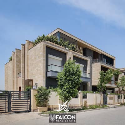 Roof duplex for sale with 42% cash discount in Taj City New Cairo Compound with installments Fifth Settlement