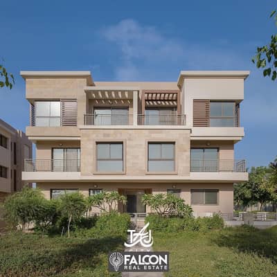 Double View Roof Duplex Full Facing North With 8 Years Instalments For Sale In Taj City New Cairo