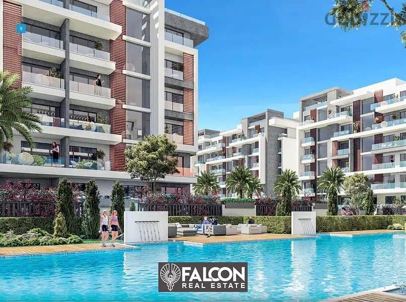 A luxurious apartment with a private garden, fully finished, immediate receipt, ready to move in El Patio 7 Compound - Fifth Settlement - New Cairo 0