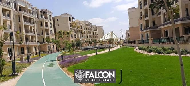 Apartment for sale on the facade in Sarai Compound, New Cairo, with the longest payment period