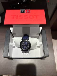 Tissot T-Race Chronograph Gray and Black blue dial 0