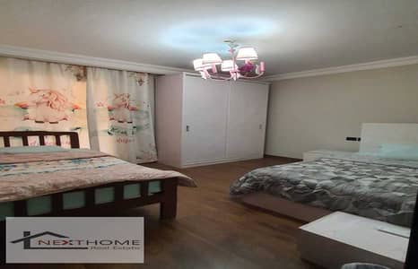 Furnished apartment for rent in Al-Rehab with a private entrance