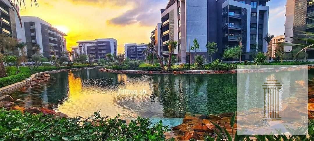 Ground floor apartment with garden for sale in Privado Compound, Madinaty View Lakes, immediate receipt 1