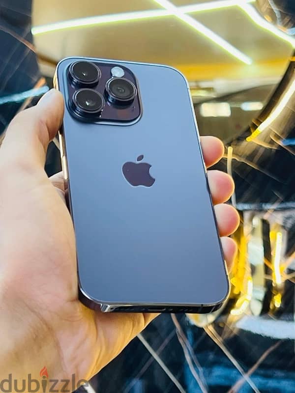 iPhone 14 Pro حالته زيرو للبيع أو بدل بحاجه اقل 1