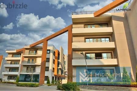 apartment 147 m prime location under market price , lamirada mostakbal city