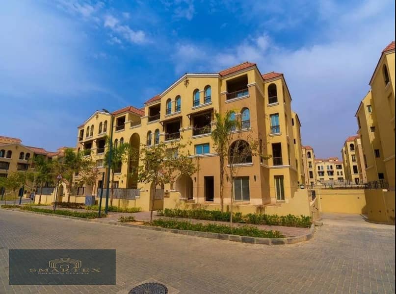 for sale apartment with 68 sqm garden in el maadi  view compound view lagons Immediate Delivery 8