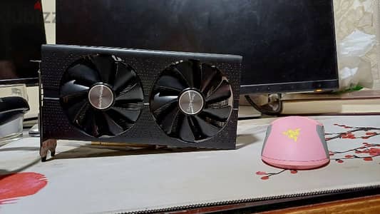 rx 580 8g حالة ممتازة