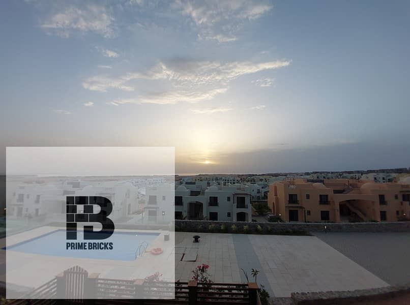 بمقدم 0%  توين فيلا 204 متر بجاردن  و رووف في Makadi Heights, Red Sea  البحر الاحمر مكادى اوراسكوم ريزورت, البحر الاحمر, الغردقة 2