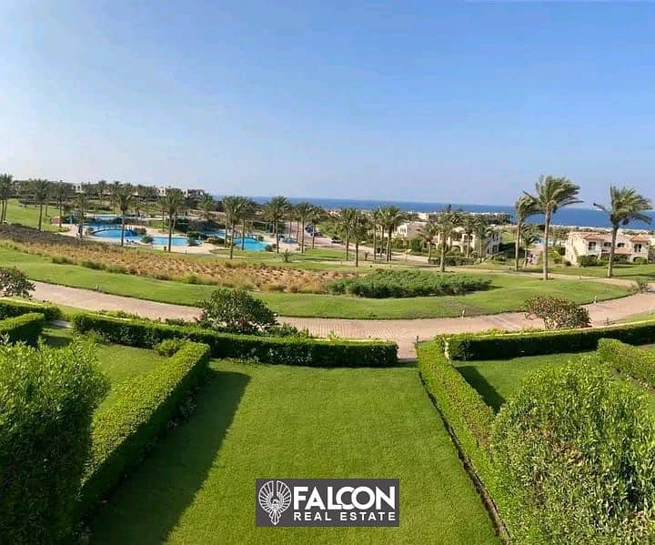 شاليه 110متر استلام فوري Full Seaview للبيع ف لافيستا العين السخنة / Chalet For Sale Lavista Ain Sokhna 6