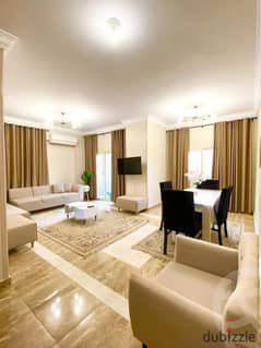 Furnished apartment for rent in Al Mostsharin Compound  Extra Super Lux - Fifth Settlement 0