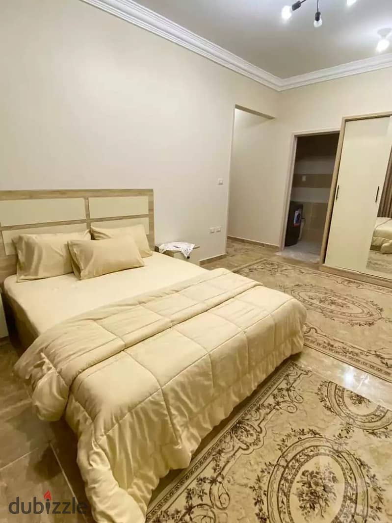 Furnished apartment for rent in Al Mostsharin Compound  Extra Super Lux - Fifth Settlement 11