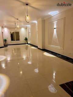 Empty apartment for rent with kitchen, close to the American University, ultra super luxurious finishing - Fifth Settlement 0