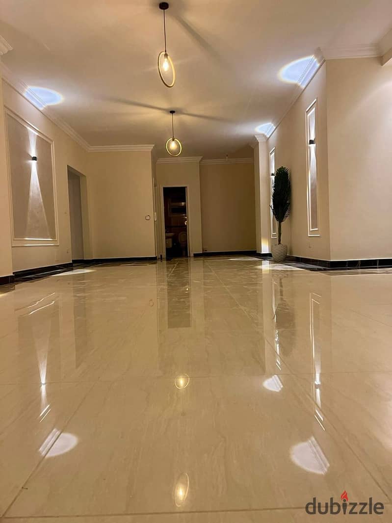 Empty apartment for rent with kitchen, close to the American University, ultra super luxurious finishing - Fifth Settlement 20