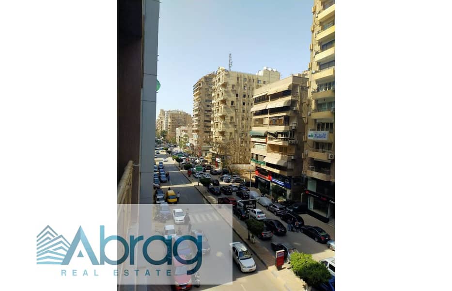 For sale, a commercial store, 295 meters, ground floor and first main Lebanon Street - Mohandiseen 5