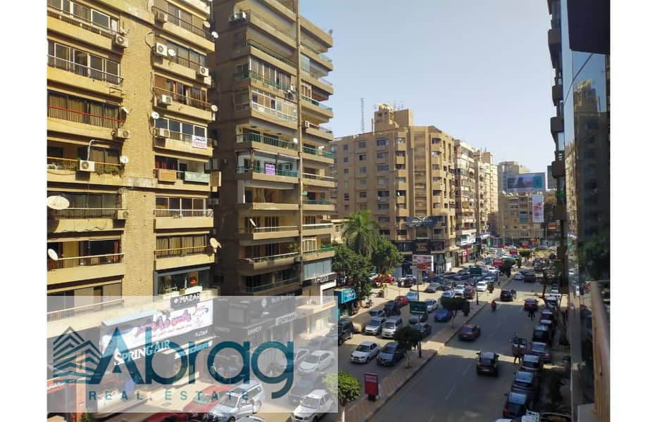 For sale, a commercial store, 295 meters, ground floor and first main Lebanon Street - Mohandiseen 6