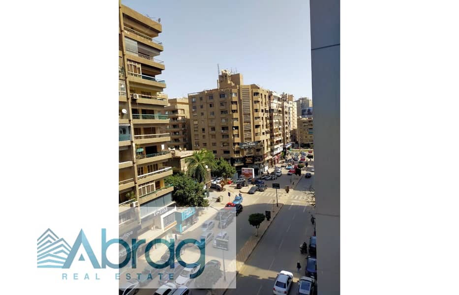 For sale, a commercial store, 295 meters, ground floor and first main Lebanon Street - Mohandiseen 7