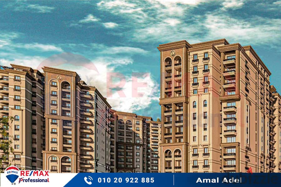 With an open view directly on Sawary Club, own your apartment in installments up to 6 years 3