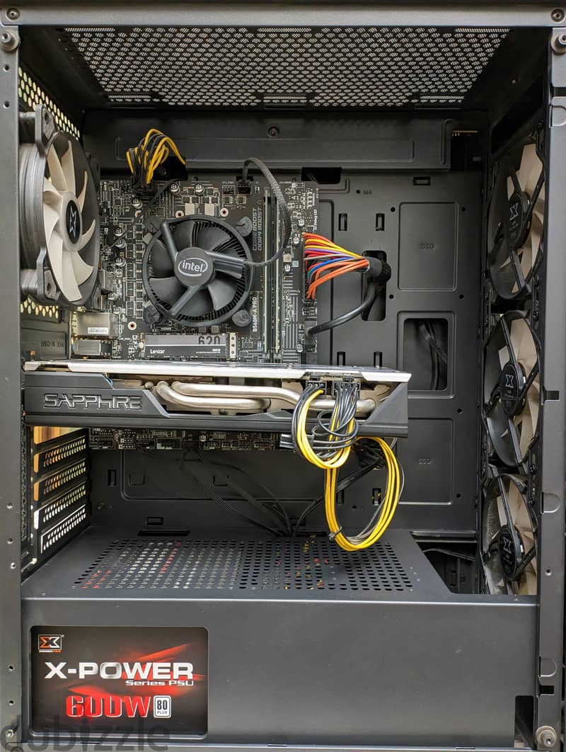 Gaming pc i5 11400f Rx 580 5